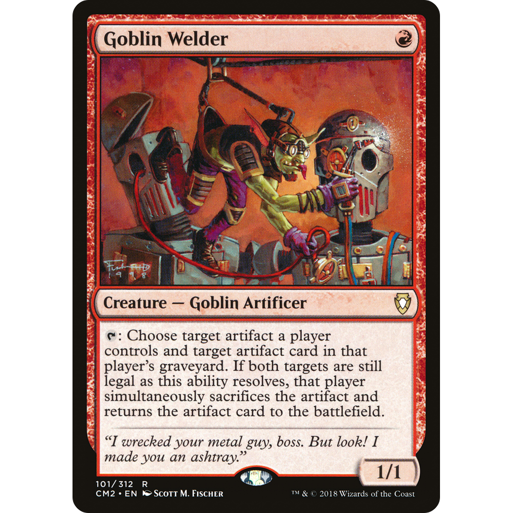 Goblin Welder (CM2-101) - Commander Anthology Volume II