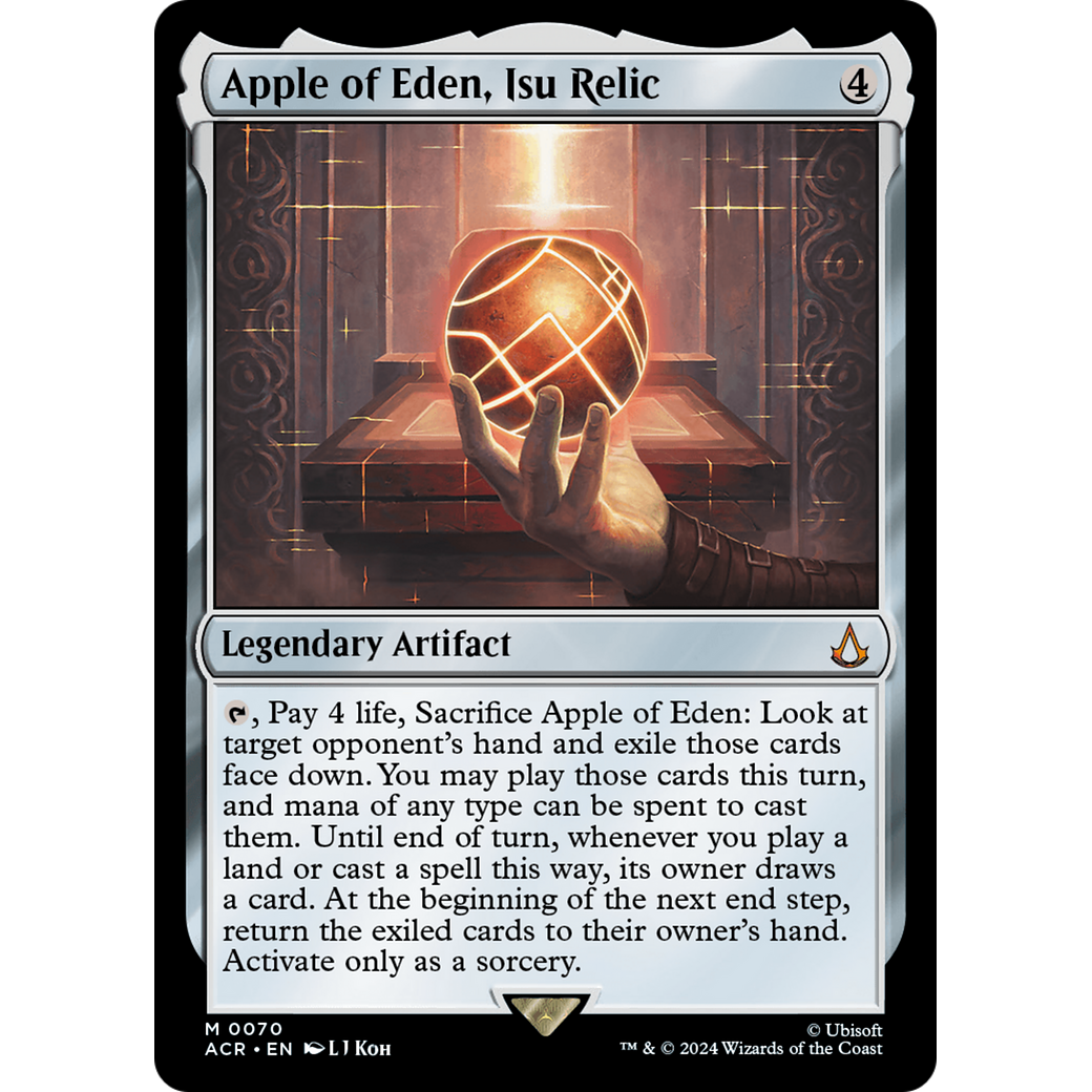 Apple of Eden, Isu Relic (ACR-070) - Assassin's Creed