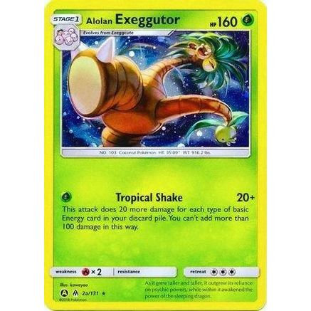 Alolan Exeggutor - 2a/131 2a/131 - Alternate Art Promos Holofoil