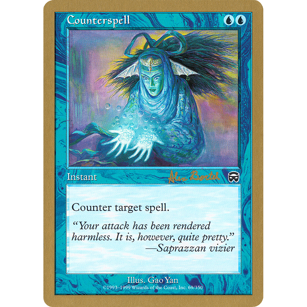 Counterspell - 2001 Alex Borteh (MMQ) (WCD-) - World Championship Decks 2001