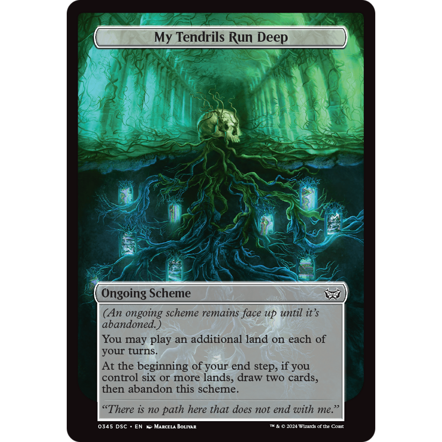 My Tendrils Run Deep (A:DSC-345) - Duskmourn: House of Horror Commander