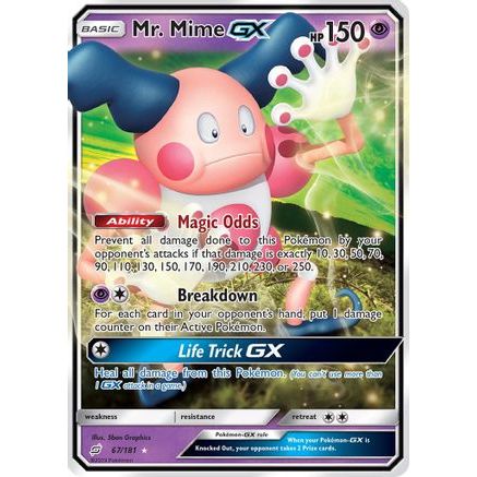 Mr. Mime GX 67/181 - SM Team Up Holofoil