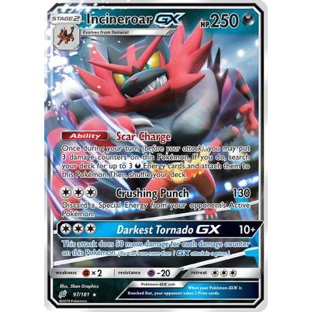 Incineroar GX 97/181 - SM Team Up Holofoil