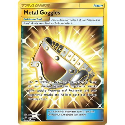 Metal Goggles (Secret) 195/181 - SM Team Up Holofoil
