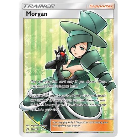 Morgan (Full Art) 178/181 - SM Team Up Holofoil