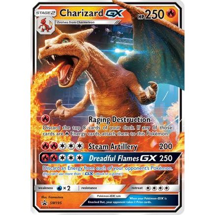 Charizard GX - SM195 SM195/248 - SM Promos Holofoil