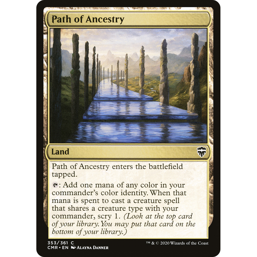 Path of Ancestry (CMR-353) - Commander Legends Foil