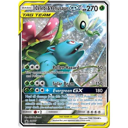 Celebi & Venusaur GX - SM167 SM167/248 - SM Promos Holofoil