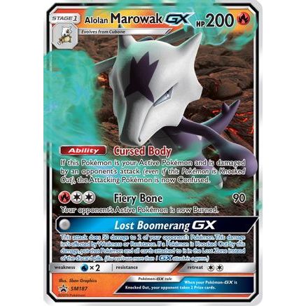 Alolan Marowak GX - SM187 SM187/248 - SM Promos Holofoil