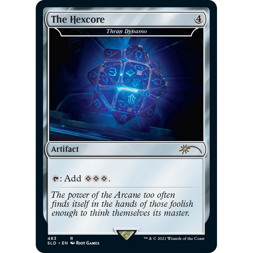 The Hexcore - Thran Dynamo (SLD-483) - Secret Lair Drop / The Hexcore Foil