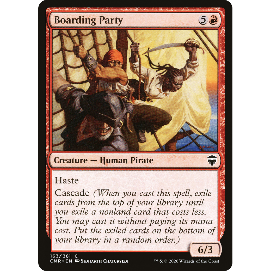 Boarding Party (CMR-163) - Commander Legends Foil