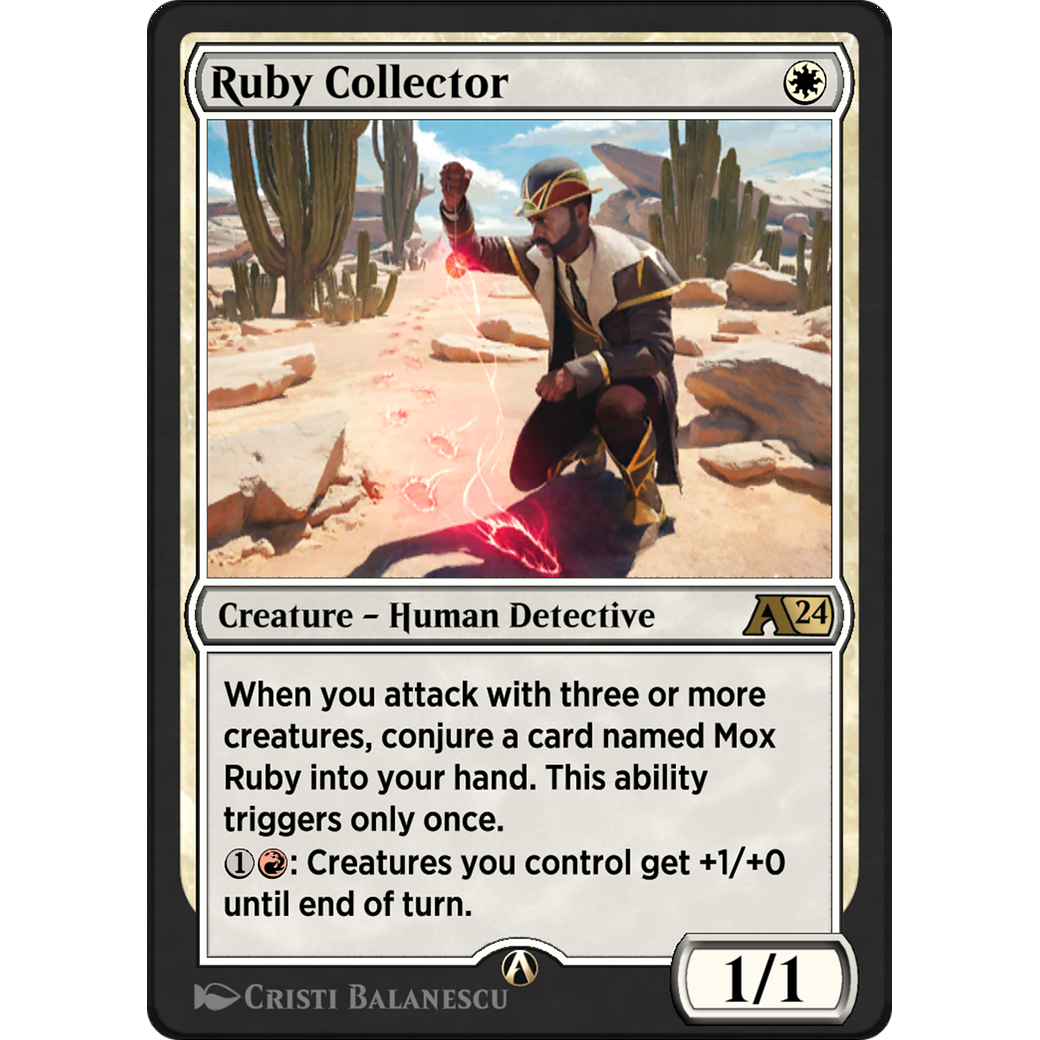 Ruby Collector (YOTJ-003) - Alchemy: Outlaws of Thunder Junction