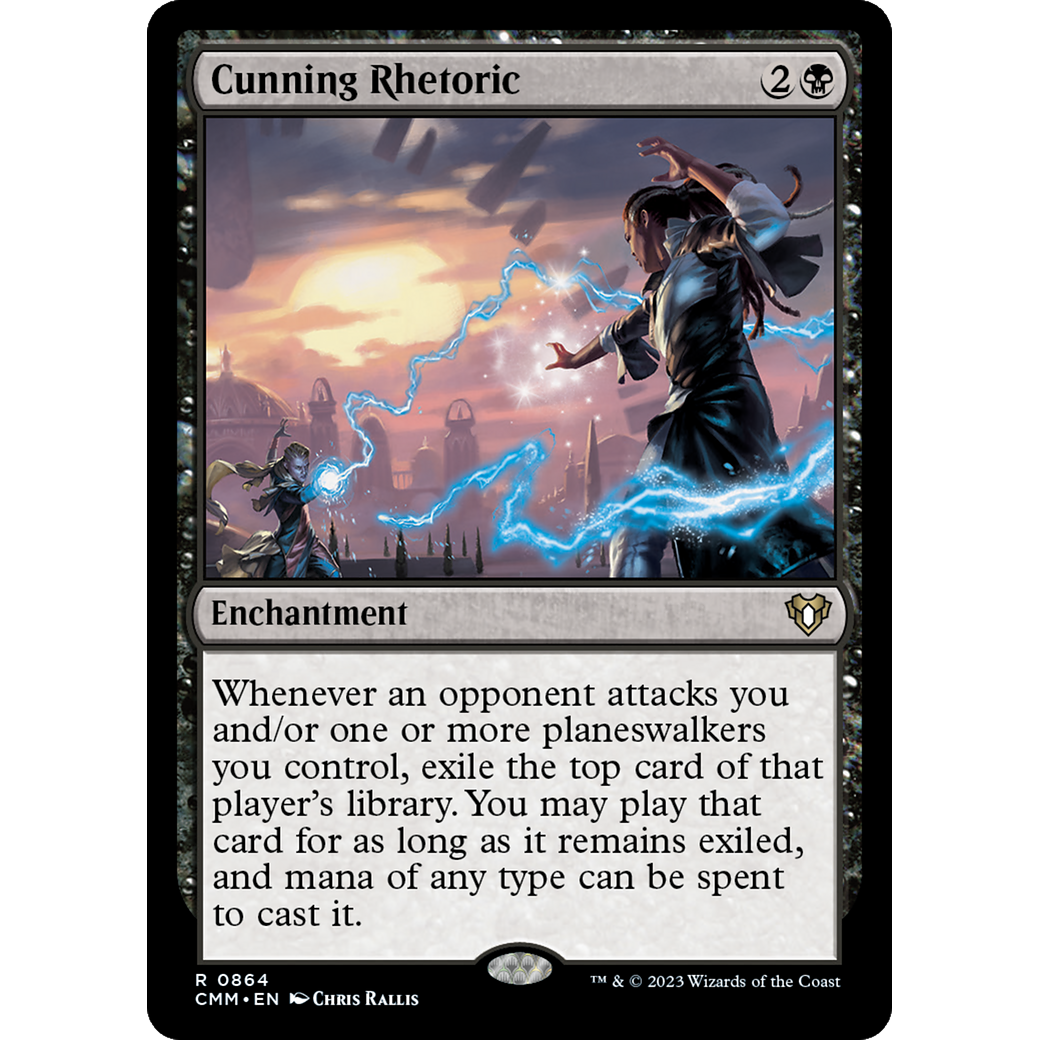 Cunning Rhetoric (CMM-864) - Commander Masters