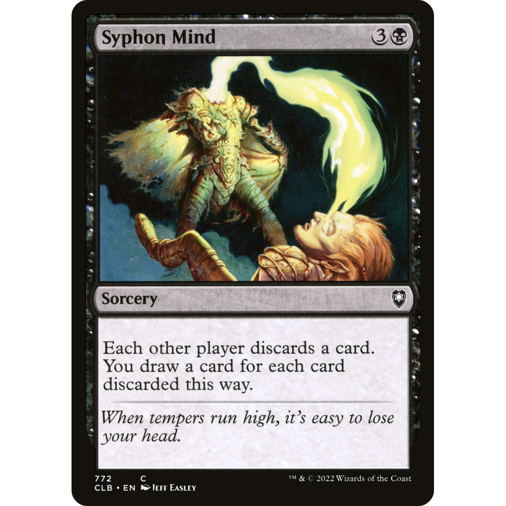 Syphon Mind (CLB-772) - Commander Legends: Battle for Baldur's Gate