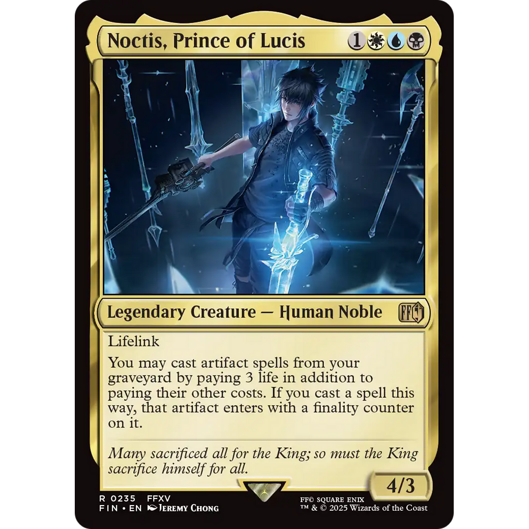 Noctis, Prince of Lucis (FIN-235) - FINAL FANTASY Foil