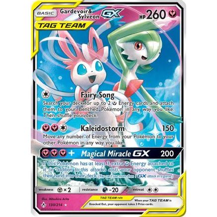 Gardevoir & Sylveon GX 130/214 - SM Unbroken Bonds Holofoil