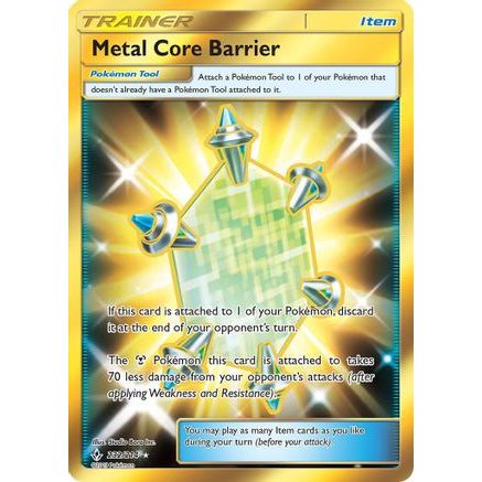 Metal Core Barrier (Secret) 232/214 - SM Unbroken Bonds Holofoil