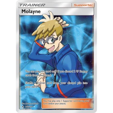 Molayne (Full Art) 212/214 - SM Unbroken Bonds Holofoil