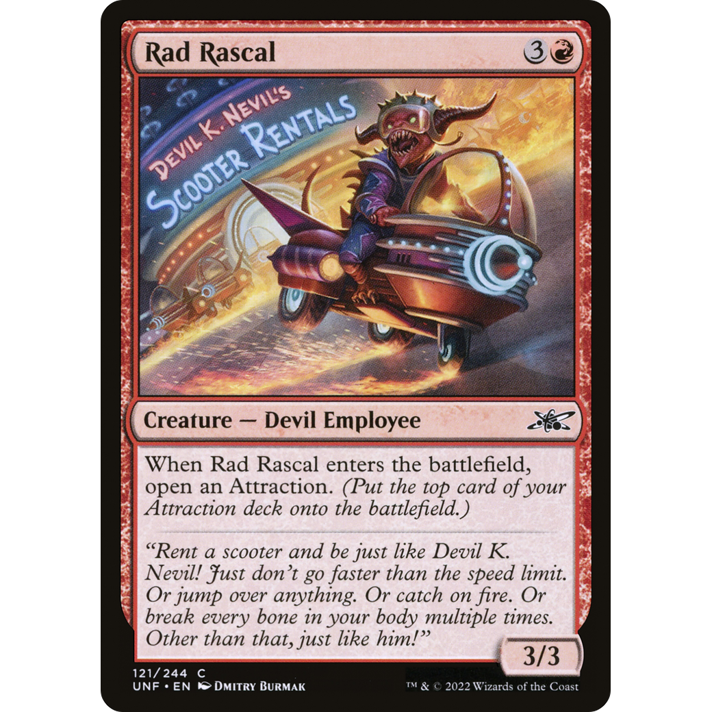 Rad Rascal (UNF-121) - Unfinity Foil
