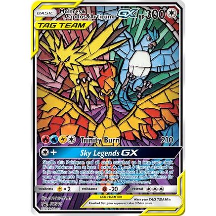 Moltres & Zapdos & Articuno GX SM210/248 - SM Promos Holofoil