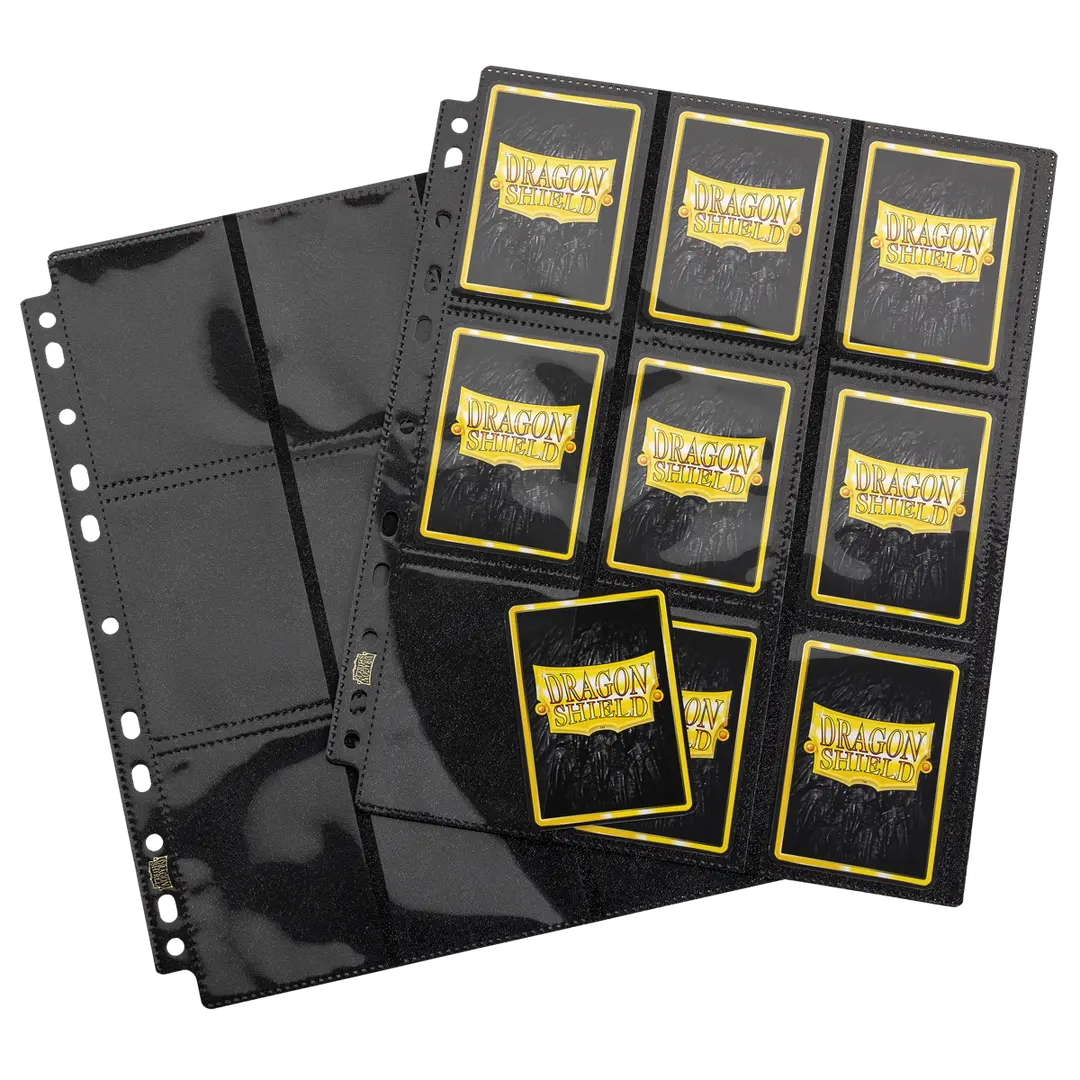 Dragon Shield: Clear Front Japanese Size 18 Pocket Pages