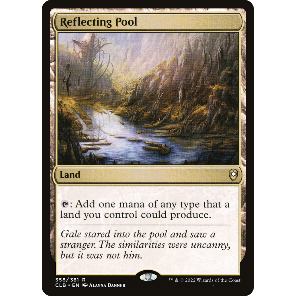 Reflecting Pool (CLB-358) - Commander Legends: Battle for Baldur's Gate