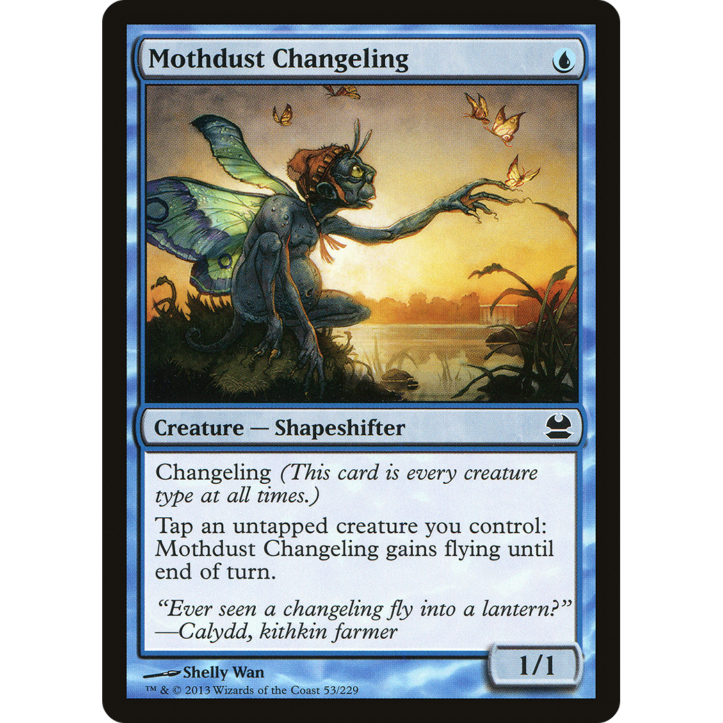 Mothdust Changeling (MMA-053) - Modern Masters