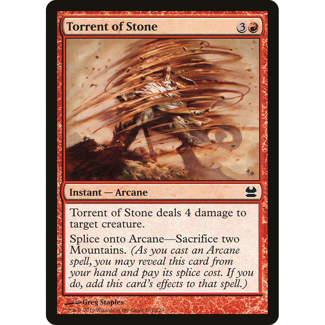 Torrent of Stone (MMA-137) - Modern Masters Foil