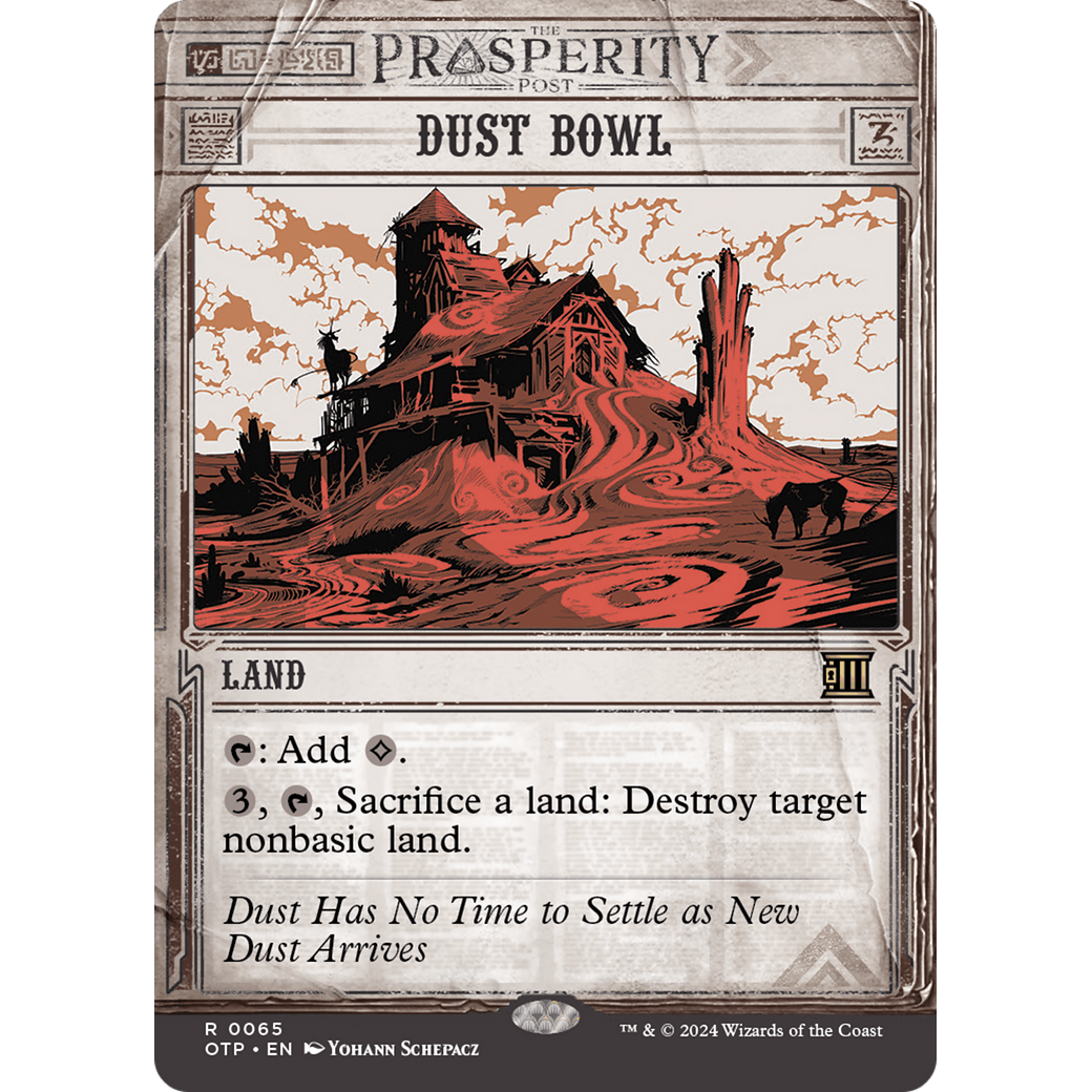 Dust Bowl (OTP-065) - Breaking News: (Showcase) (Borderless)