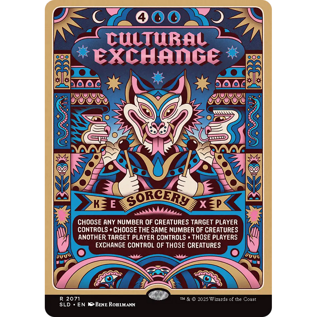 Cultural Exchange (SLD-2071) - Secret Lair Drop (Borderless)