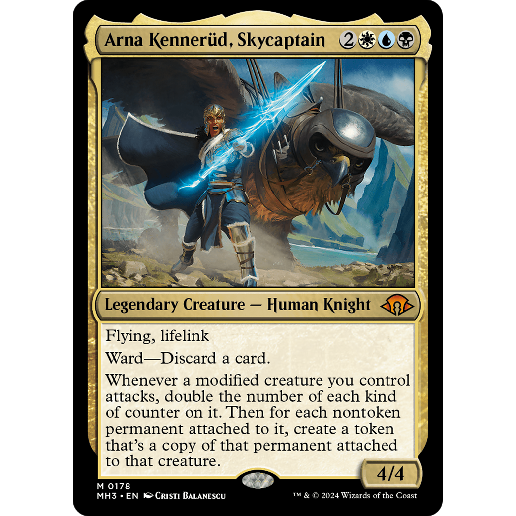 Arna Kennerüd, Skycaptain (MH3-178) - Modern Horizons 3