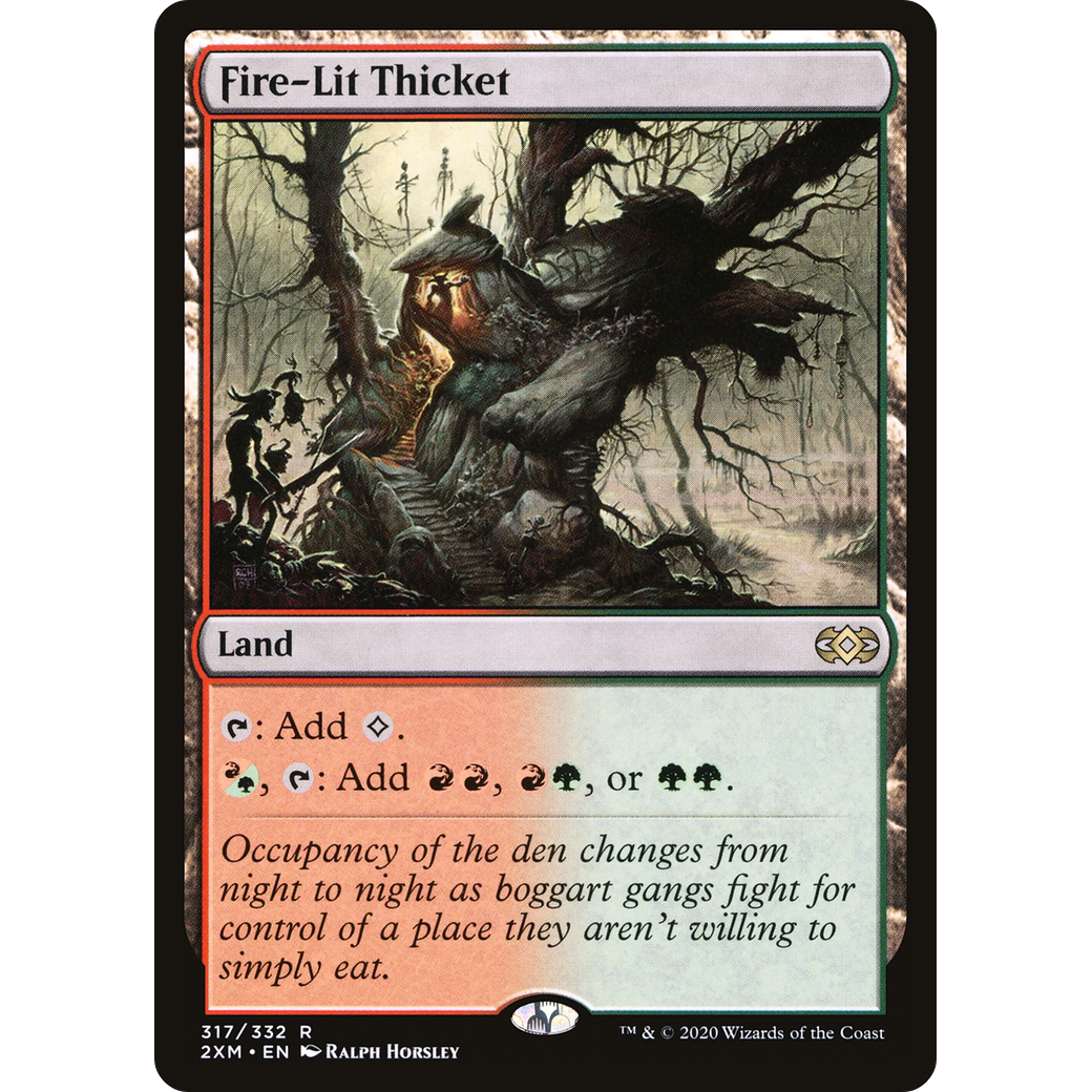 Fire-Lit Thicket (2XM-317) - Double Masters
