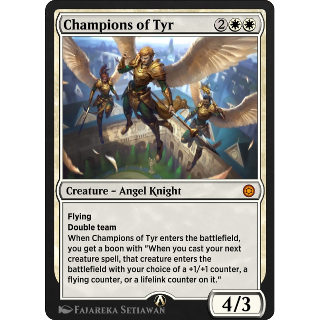 Champions of Tyr (HBG-021) - Alchemy Horizons: Baldur's Gate