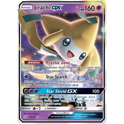 Jirachi GX 79/236 - SM Unified Minds Holofoil