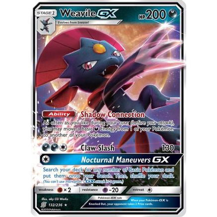 Weavile GX 132/236 - SM Unified Minds Holofoil