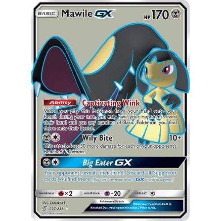 Mawile GX (Full Art) 227/236 - SM Unified Minds Holofoil
