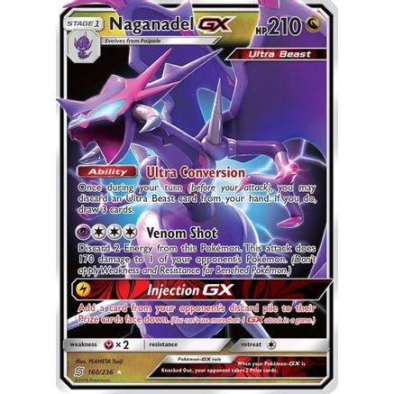 Naganadel GX 160/236 - SM Unified Minds Holofoil