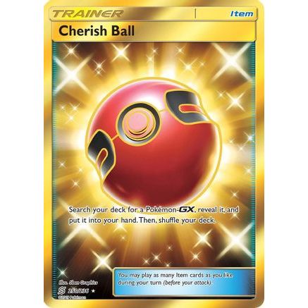 Cherish Ball (Secret) 250/236 - SM Unified Minds Holofoil