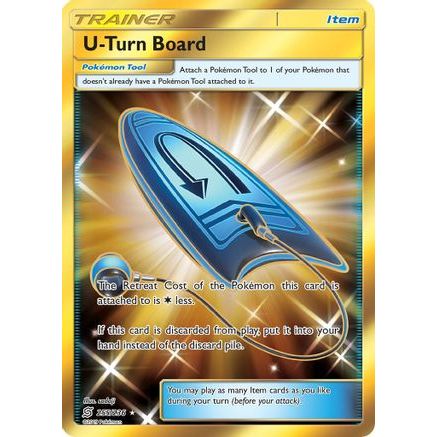 U-Turn Board (Secret) 255/236 - SM Unified Minds Holofoil