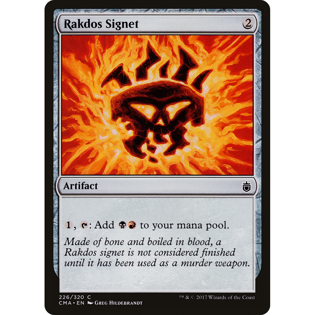 Rakdos Signet (CMA-226) - Commander Anthology