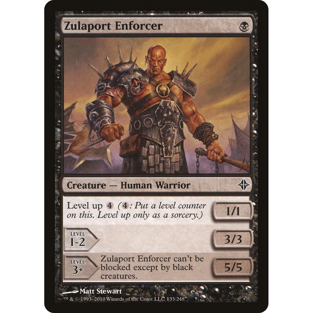 Zulaport Enforcer (ROE-133) - Rise of the Eldrazi Foil