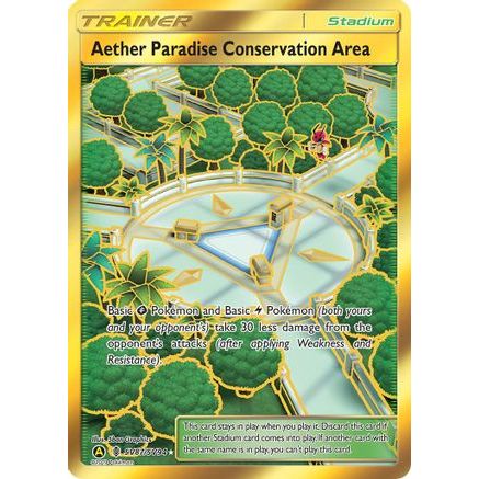 Aether Paradise Conservation Area SV87/94 - Hidden Fates Shiny Vault Holofoil