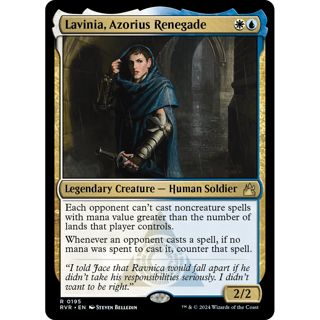 Lavinia, Azorius Renegade (RVR-195) - Ravnica Remastered