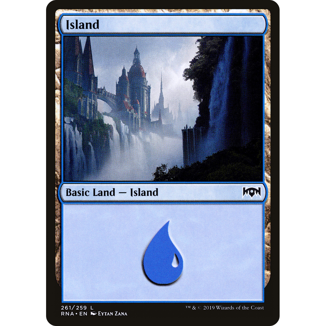 Island (RNA-261) - Ravnica Allegiance