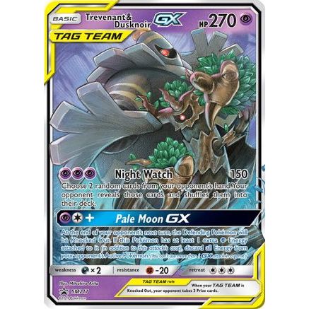 Trevenant & Dusknoir GX - SM217 SM217/248 - SM Promos Holofoil