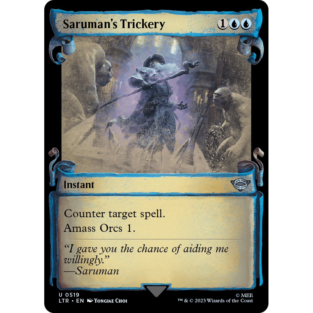 Saruman's Trickery (LTR-519) - The Lord of the Rings: Tales of Middle-earth: (Showcase)
