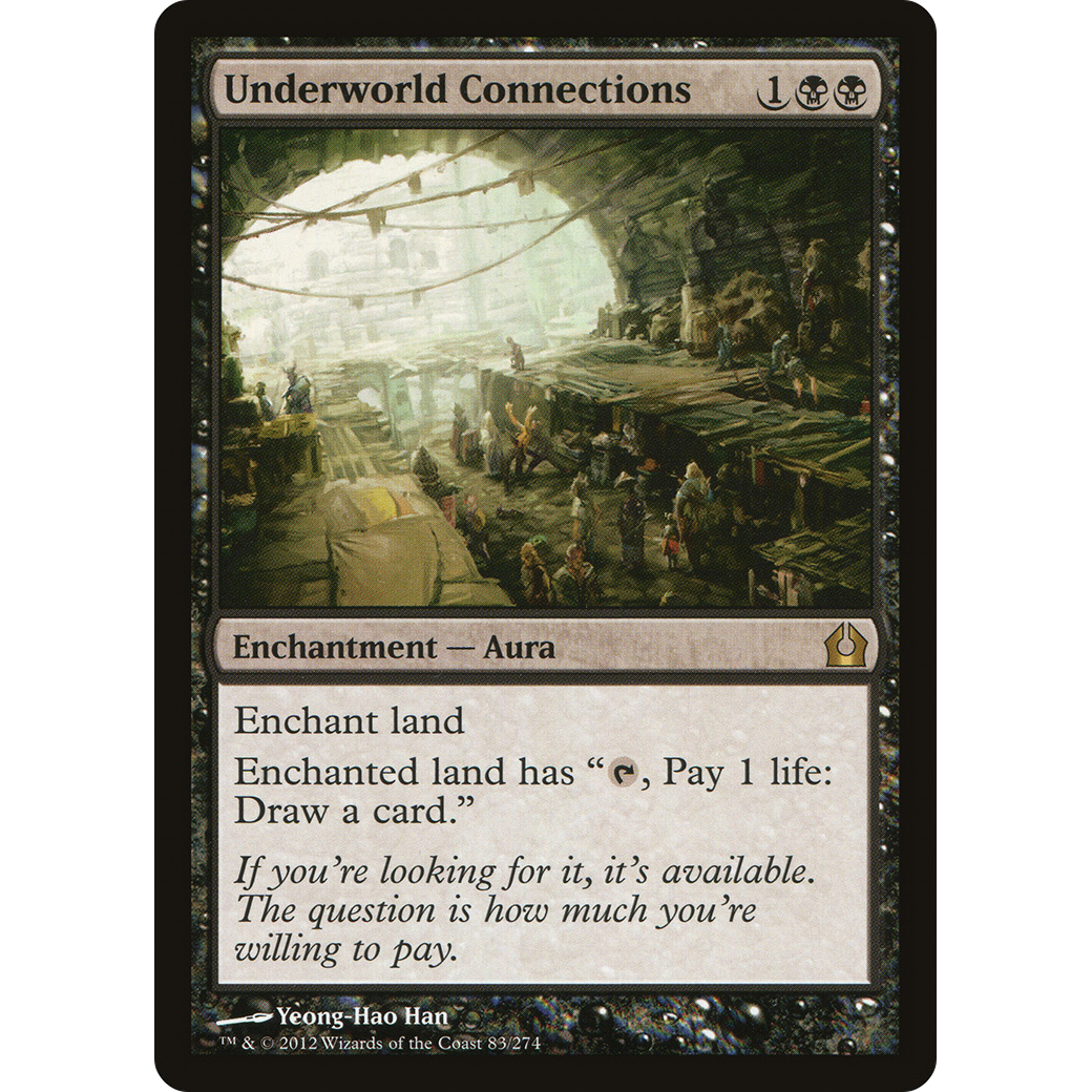 Underworld Connections (RTR-083) - Return to Ravnica Foil