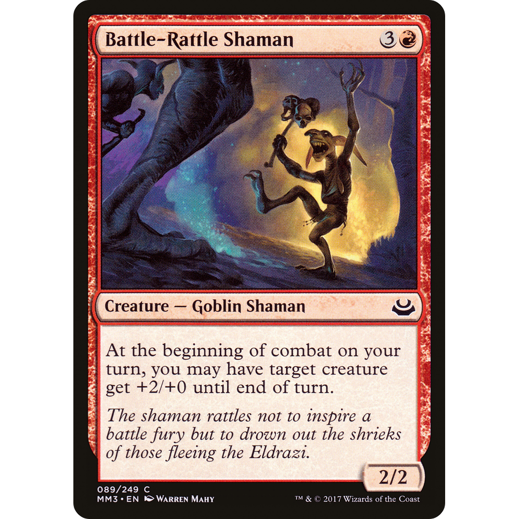 Battle-Rattle Shaman (MM3-089) - Modern Masters 2017