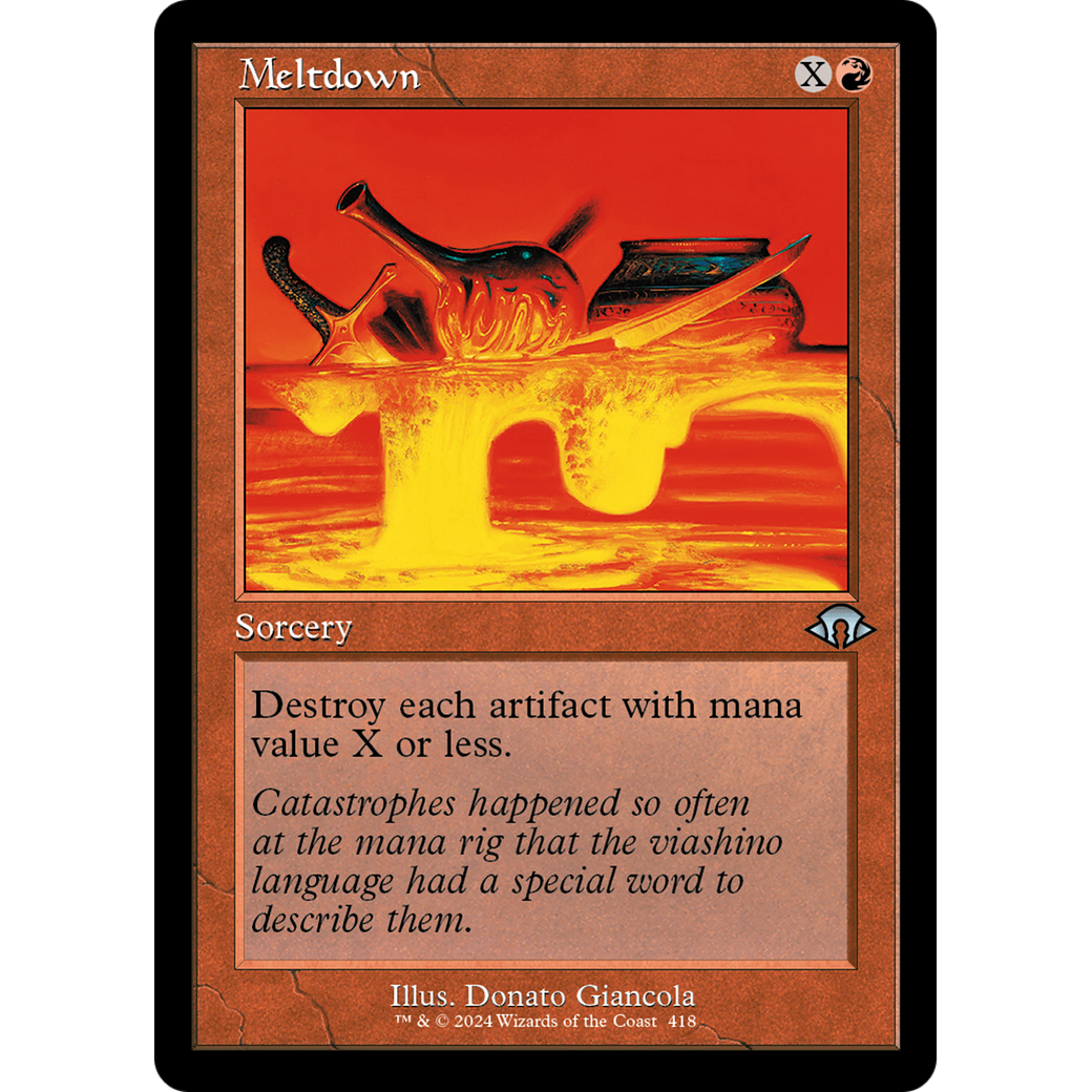 Meltdown (MH3-418) - Modern Horizons 3 Foil