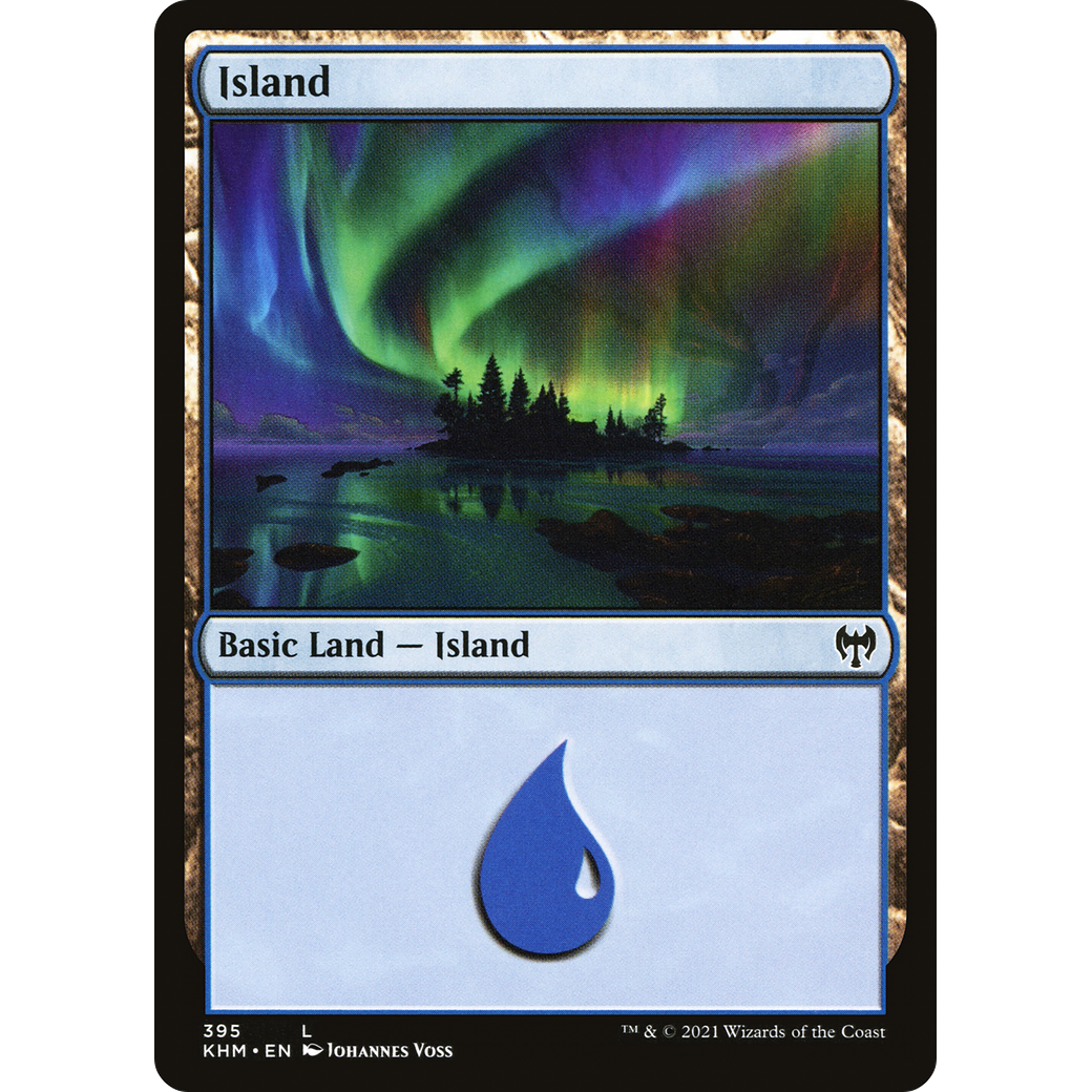 Island (KHM-395) - Kaldheim Foil